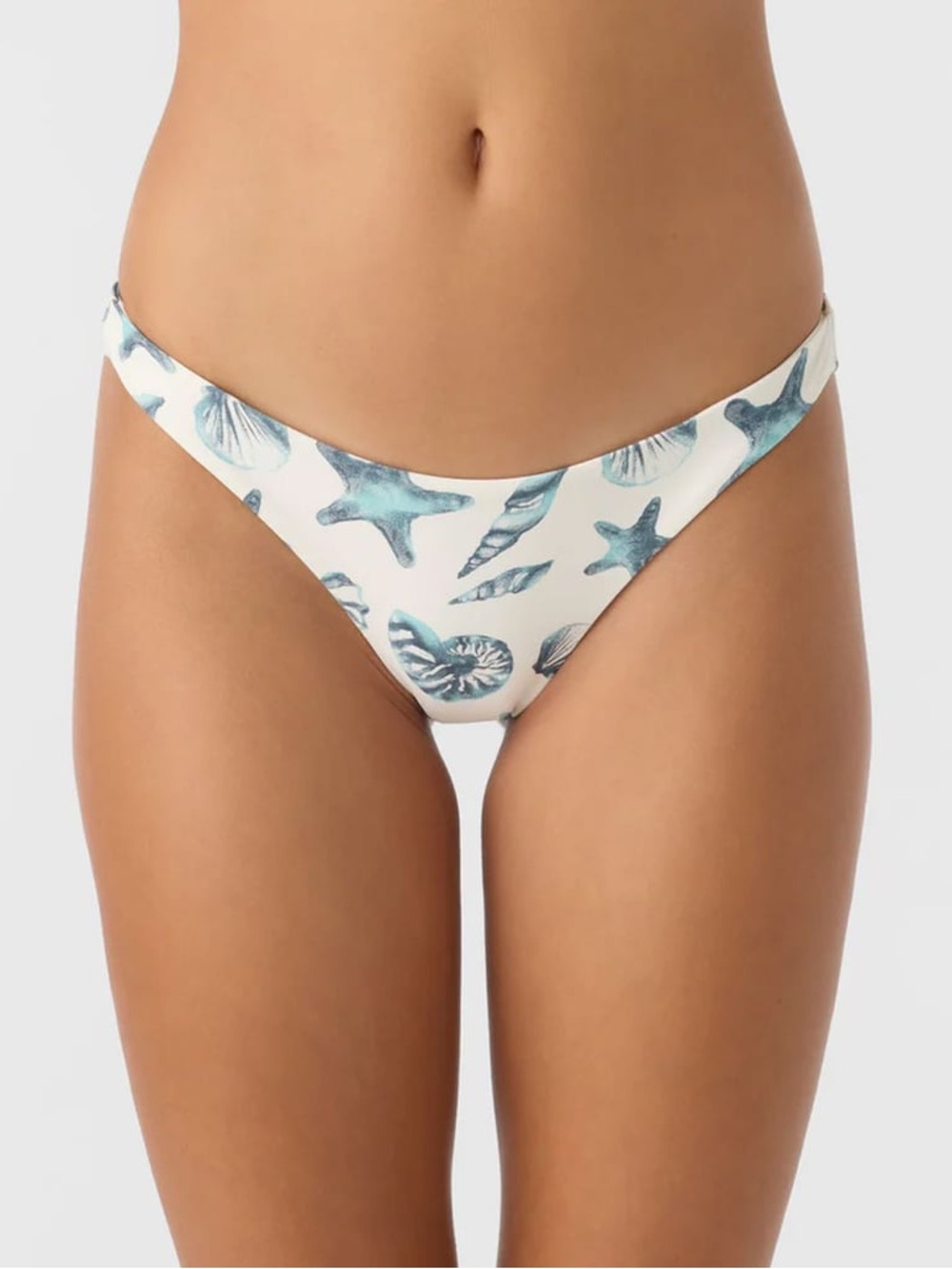 O'Neill Hermosa Skimpy Bikini Bottom White Combo Size XL